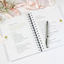 Personalised Date Wedding Planner Handbook, thumbnail 2 of 11