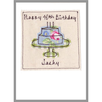 Personalised 50th Birthday Cupcake Card For Her, 7 of 8