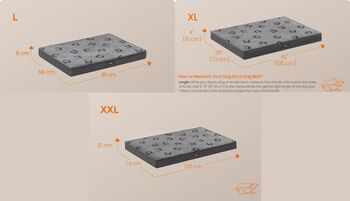 Orthopedic Dog Bed Foam Pet Mattress, 2 of 6