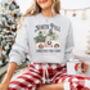 North Pole Christmas Tree Farm Sweatshirt, thumbnail 4 of 12