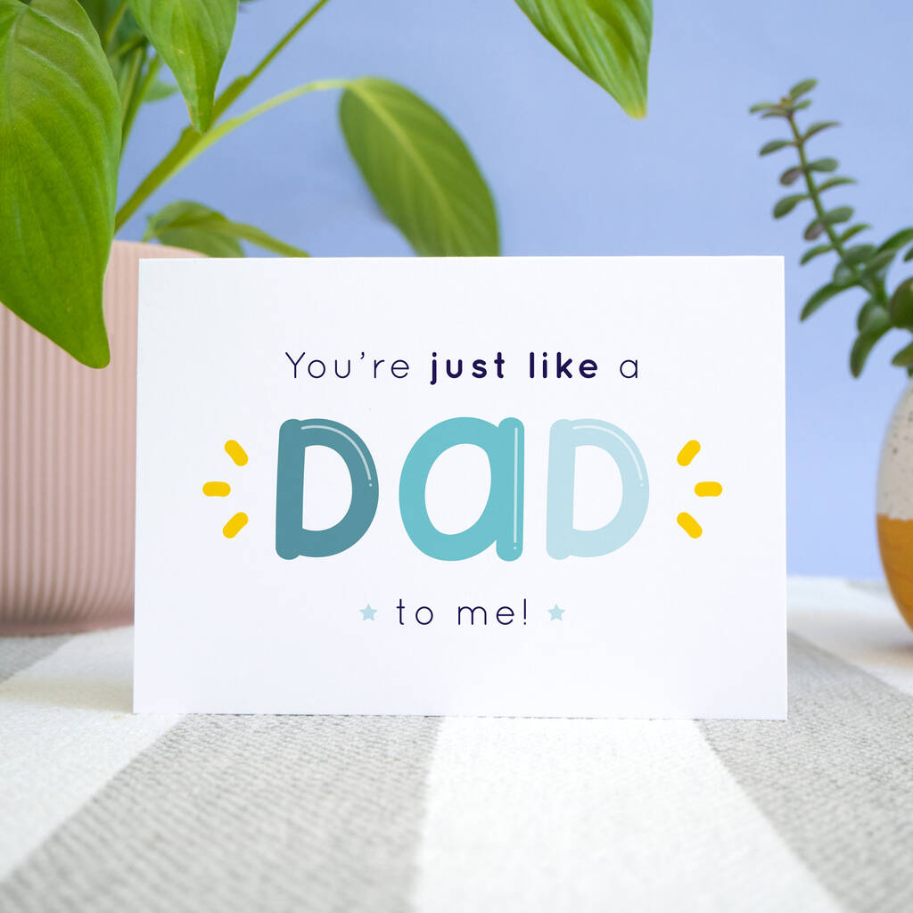 Like A Dad To Me Card, 1 of 7