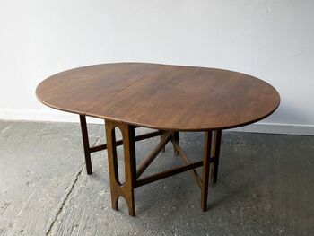 Large 1960s Mid Century Drop Leaf Table By G Plan, 11 of 12