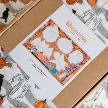 Paint Your Own Halloween Plaster Shapes Gift Box, 2 of 6