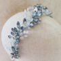 Blue Bridal Crown, thumbnail 1 of 3