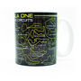 Grand Prix 2025 Circuits Neon Edition Mug, thumbnail 6 of 6