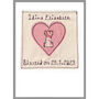 Personalised Heart New Baby Or Christening Card For Girl, thumbnail 11 of 12