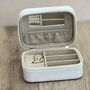 Floral Initial Travel Jewellery Box, thumbnail 2 of 2
