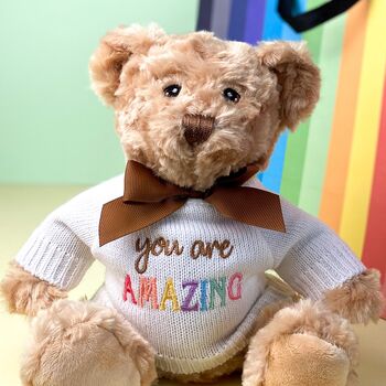 Keeleco Recycled Dougie Caring Bear 'You Are Amazing', 2 of 4