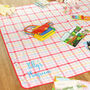 Personalised Cotton Pastel Baby Play Mat Blanket, thumbnail 1 of 9