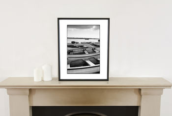 Boats, Orford Ness, Suffolk Photographic Art Print, 4 of 12