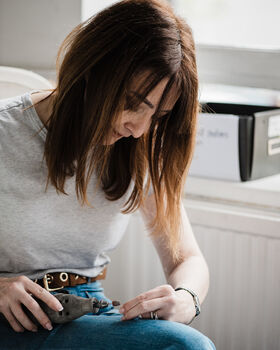 Tiny 9ct Gold Diamond Pendant, 3 of 5