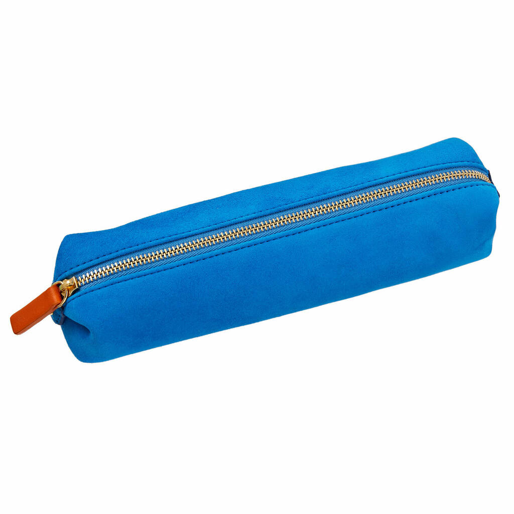Luxury Suede Pencil Case By Stow