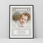 Hello Little One Photo Print Personalised New Baby Gift, thumbnail 3 of 5