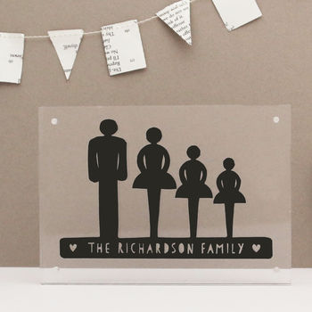 Personalised Family And Pet Plaque, 3 of 8