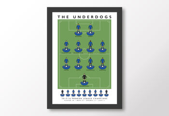 Leicester City The Underdogs Poster, 8 of 8