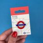 Transport For London Waterloo Pin Badge, thumbnail 1 of 3