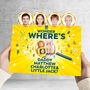 Personalised Daddy Photo Gift Book 'Wonder Where’s Dad And Three Children?', thumbnail 1 of 10