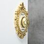 Press For Champagne Gold Vintage Effect Wall Bell, thumbnail 2 of 5