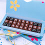 Personalised Merry Christmas Auntie Christmas Chocolate, thumbnail 4 of 6