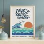 Personalised Adult Baptism Print All Things New, thumbnail 9 of 10