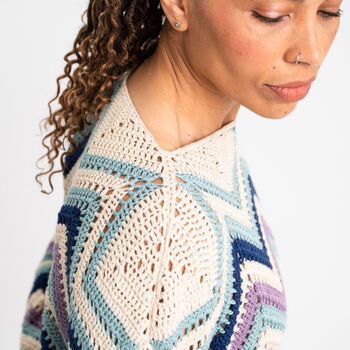 Striped Chevron Jumper Crochet Kit, 7 of 12
