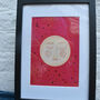 Red Full Moon Foiled Print, thumbnail 5 of 6