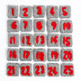 Advent Calendar Pockets Christmas Easy Knitting Kit, thumbnail 2 of 8