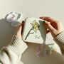 Personalised Birth Flower Jewellery Organiser – March Birth Flower Birthday Gift For Her, thumbnail 1 of 12
