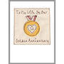 Personalised Gold Medal 50th Anniversary Card, thumbnail 2 of 11