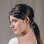 Star Swarovski Crystal Wedding Headband Hair Vine Star, thumbnail 9 of 12