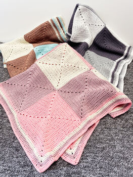 Diy Baby Crochet Kit Baby Blanket By Bee Bees Homestore, 3 of 6