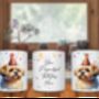 Personalised Shorthaired Lhasa Apso Retriever Birthday Congratulations Party Mug, thumbnail 2 of 2