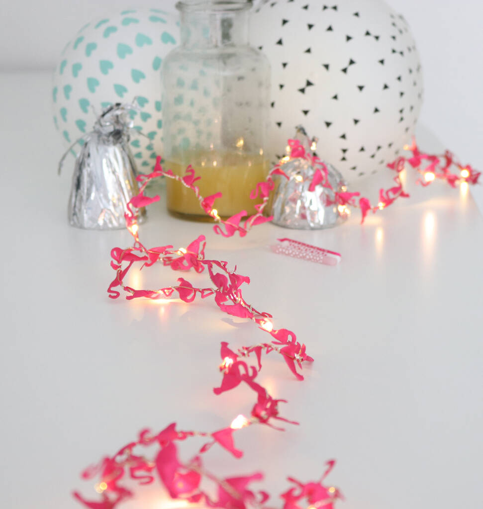 Flamingo Fairy Light String Party Decoration, 1 of 5