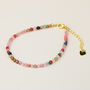 Colourful Crystal Beaded Bracelet, thumbnail 4 of 5