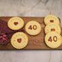 Happy 40th Birthday Biscuits Box, thumbnail 2 of 4