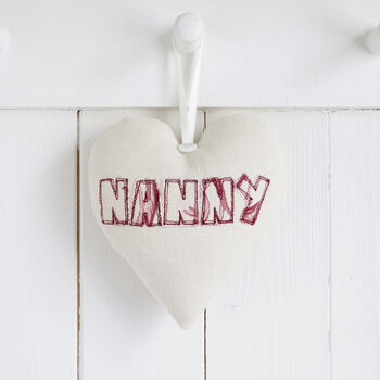 Personalised Hanging Heart Gift For Mum / Grandma, 7 of 11