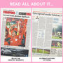 Liverpool Personalised Football Telegraph Book, thumbnail 7 of 11