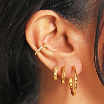 Crystal Twist Bar Ear Cuff, 5 of 7