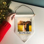 First Married Christmas Photo Decoration Banner, thumbnail 6 of 6
