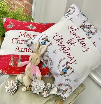 Merry Christmas Cushion, 2 of 9