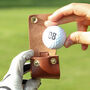 Personalised Leather Case Holder And Golf Ball, thumbnail 8 of 12