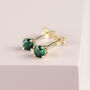 9ct Yellow Gold Birthstone Earrings*, thumbnail 2 of 12