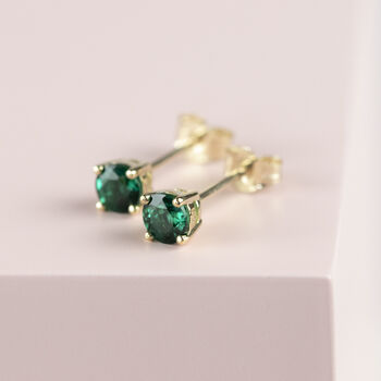 9ct Yellow Gold Birthstone Earrings*, 2 of 12