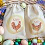 Personalised Chicken Or Rooster Easter Bag With Chocolate Mini Eggs, thumbnail 5 of 5