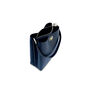 Navy Leather Tote Bag, thumbnail 2 of 5