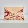 Personalised Abstract Print Leather Card + Coin Purse, thumbnail 2 of 6