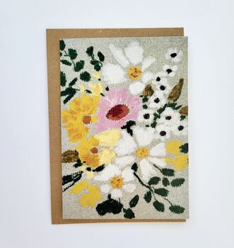 Floral Blooms, Oil Pastel Card Set Of Eight, 4 of 6