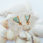 Semi Precious Gemstone Stud Earrings, thumbnail 10 of 12