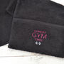 Personalised Gym Towel With Zip Pocket, thumbnail 3 of 3