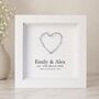 Personalised 6th Anniversary Gift Handmade Iron Heart, thumbnail 3 of 12